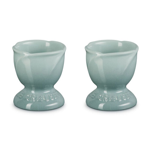 Le Creuset Jardin Egg Cup Set Of 2 - Sea Salt